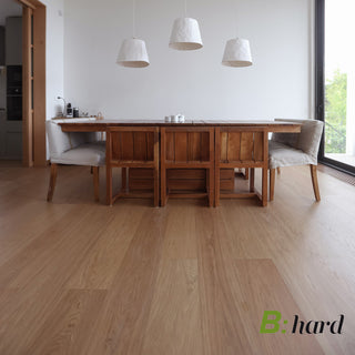 Piso de ingeniería B:Hard Style Roble, instalado casa playa