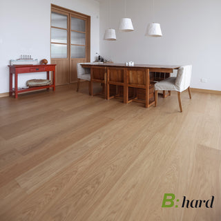 Piso de ingeniería B:Hard Style Roble, instalado living