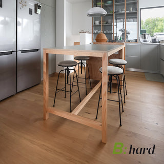Piso B:Hard Charakter instalado en cocina